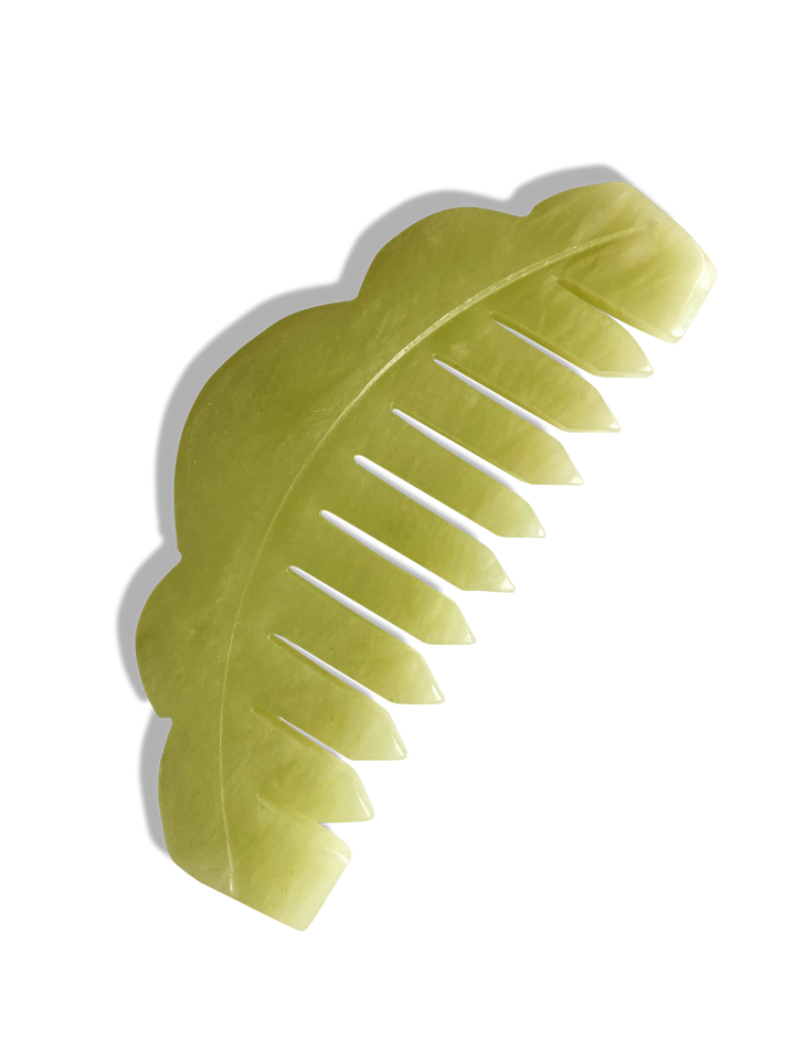 Happy Gua Sha Comb Massage Tool- Jade