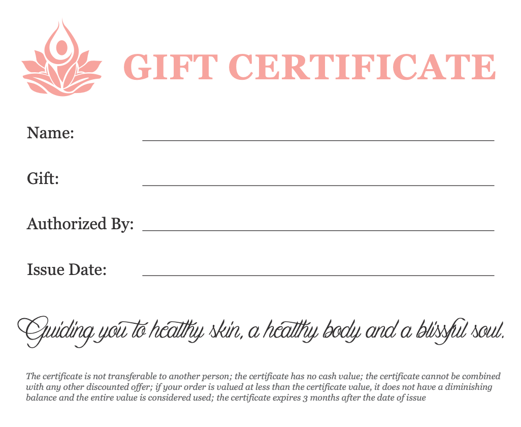 Discover Bliss Gift Card